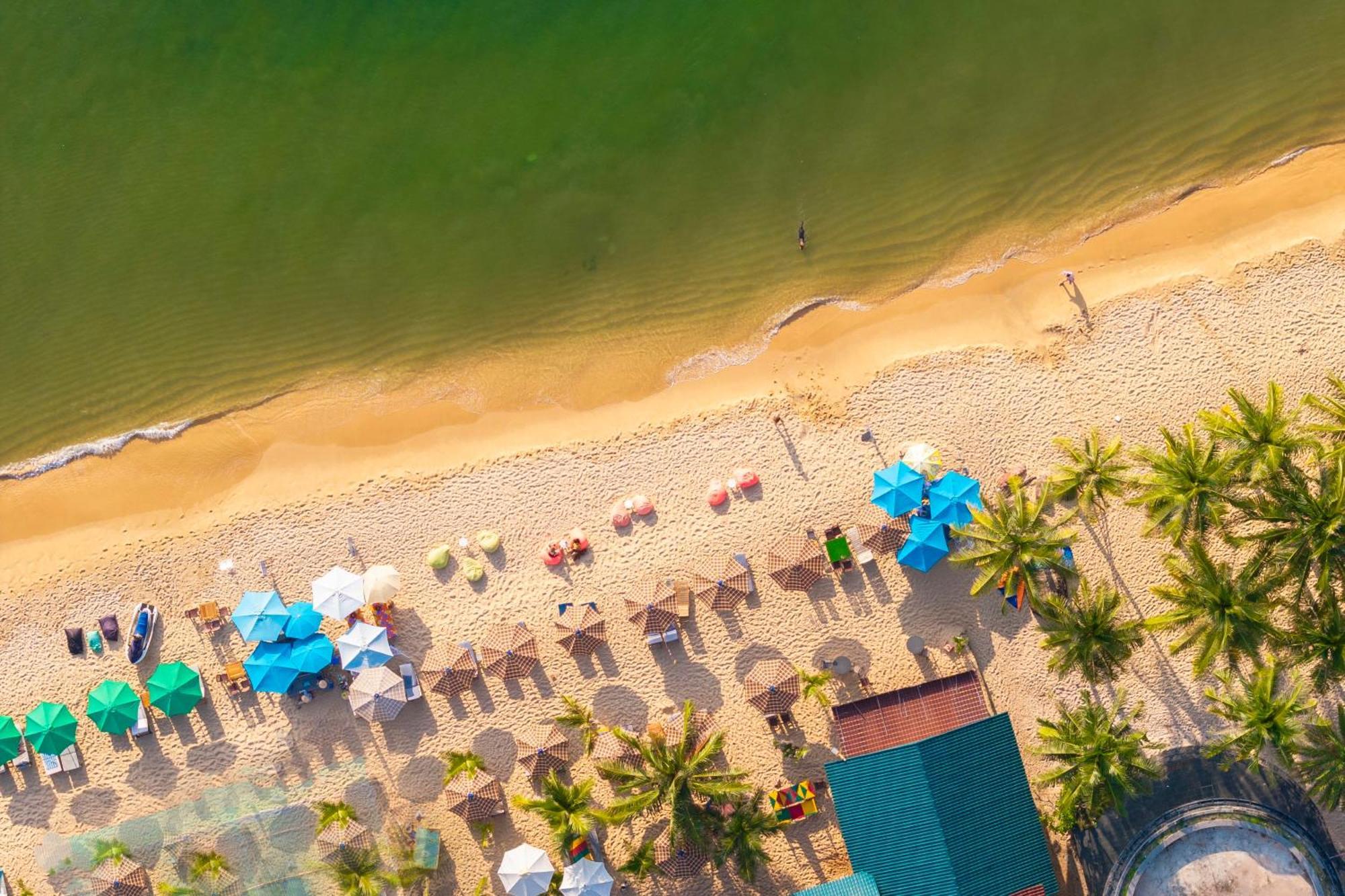 Maris Beach Hotel Дуонг-Донг Экстерьер фото